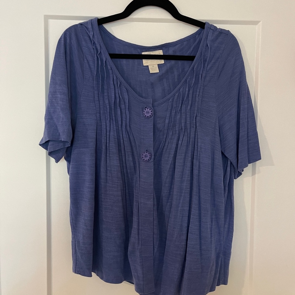Women's Blue Cardigan Too